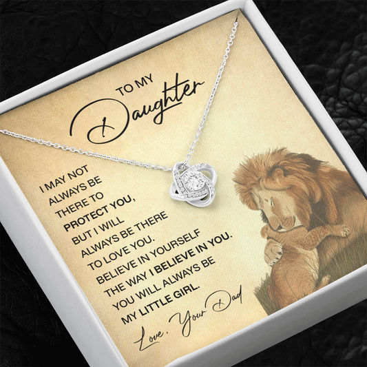 To My Daughter — I Will Always Protect You - Floral Essence Gifts