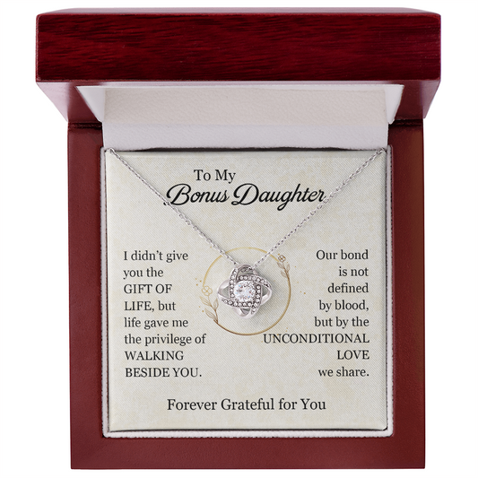 To My Bonus Daughter - Walking Beside You