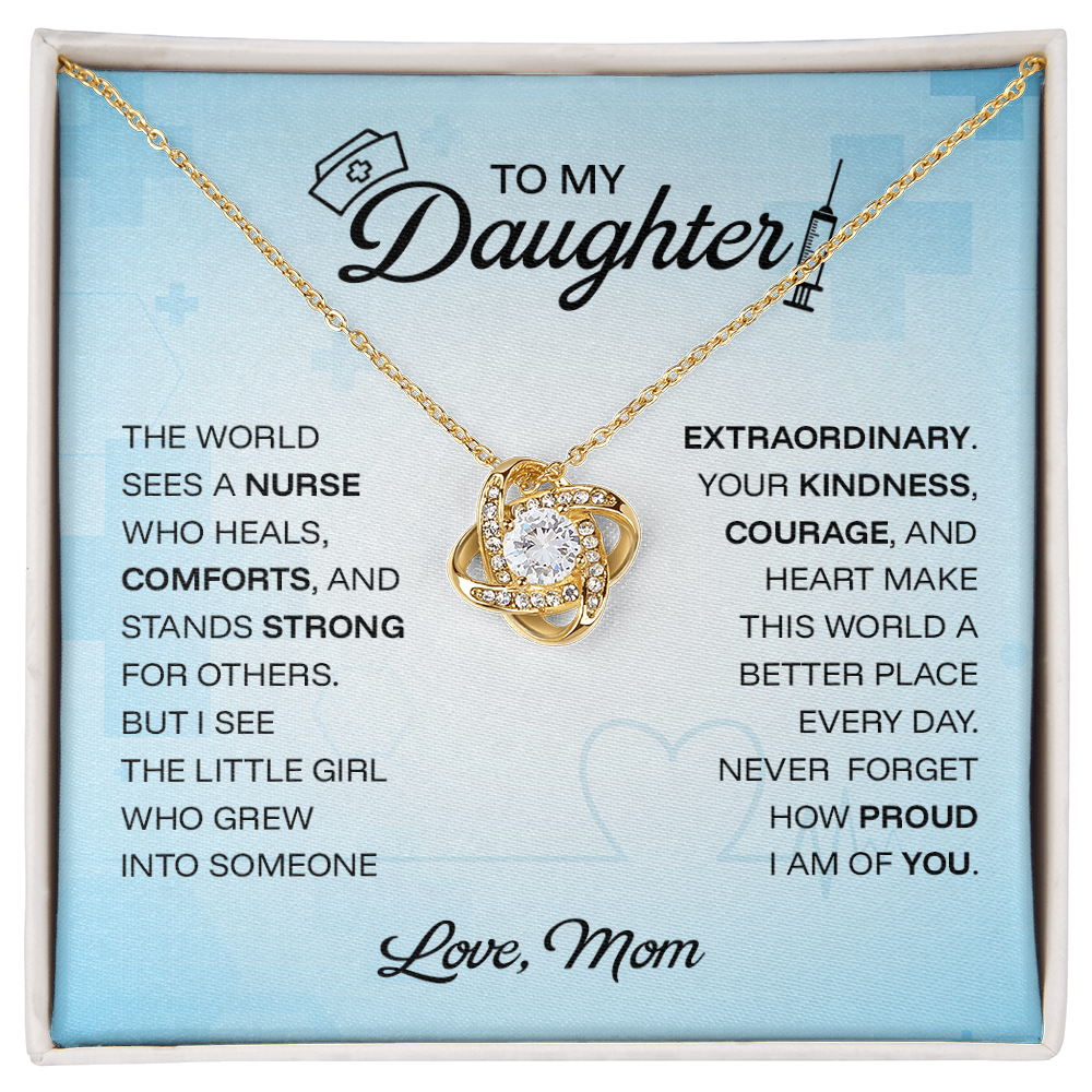 To My Daughter — The Nurse You Became - Floral Essence Gifts