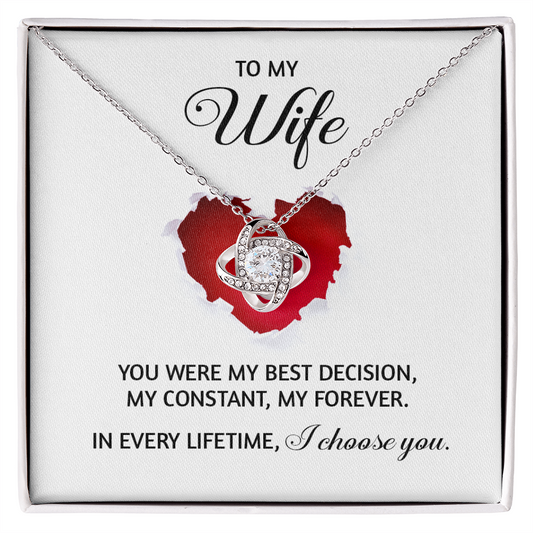 To My Wife — I Choose You - Floral Essence Gifts
