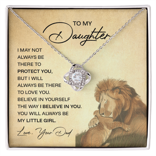 To My Daughter — I Will Always Protect You - Floral Essence Gifts