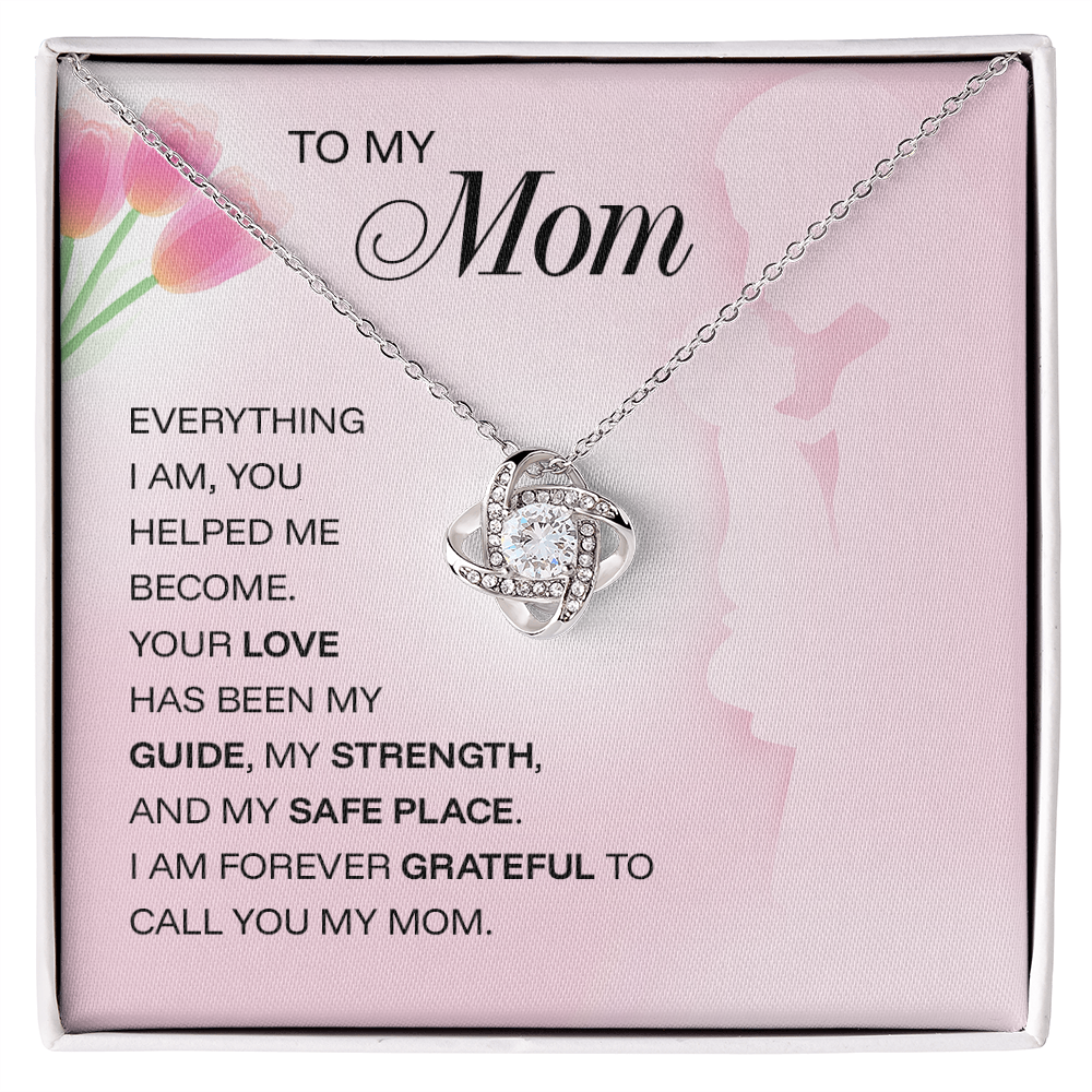 ShineOn Fulfillment jewelry piece with "To My Mom – Everything I Am" engraved, perfect Mother's Day gift for moms.