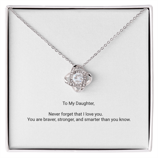 Love Knot Necklace - Mother's Love