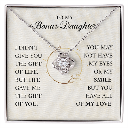 To My Bonus Daughter — Gift of Life - Floral Essence Gifts