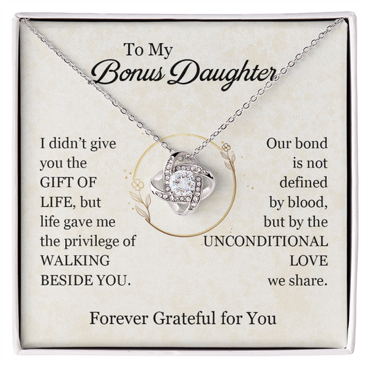 To My Bonus Daughter - Walking Beside You