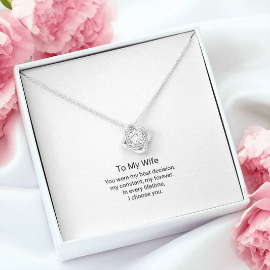 To My Wife - Always You Necklace - Floral Essence Gifts