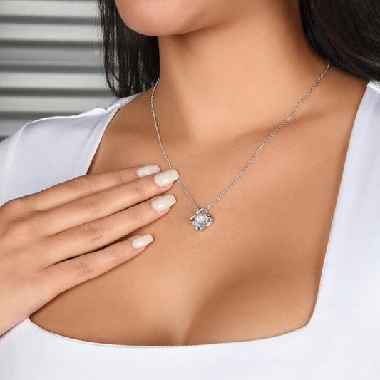 Love Knot Necklace - For My Loving Mom
