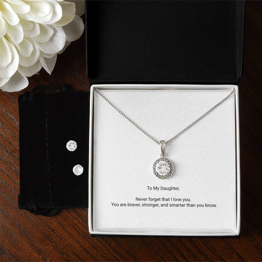Love Knot Necklace - To Daughter