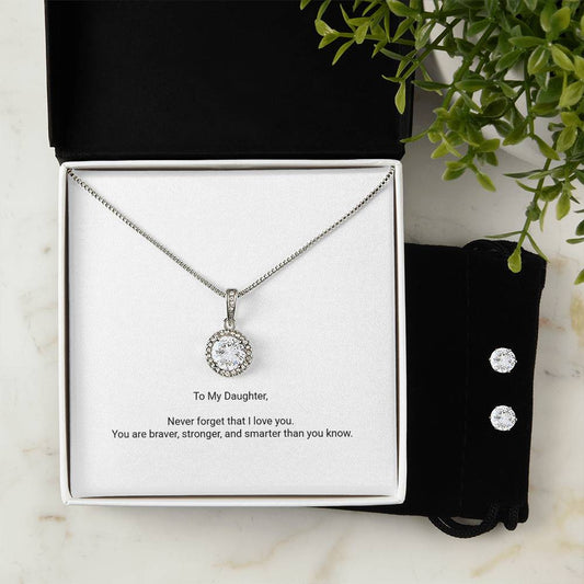 Love Knot Necklace - To Daughter